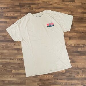 Bowery Supply Death Valley Short Sleeve T-Shirt Cream Large